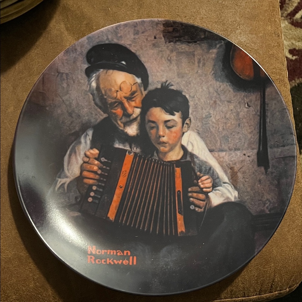 Limited edition “The Music Maker” by Norman Rockwell